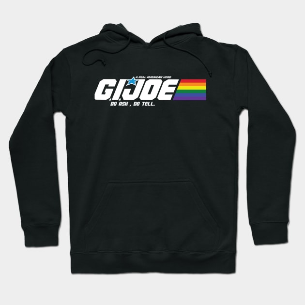 G.I. Joe Pride Do Ask Do Tell Hoodie by musison